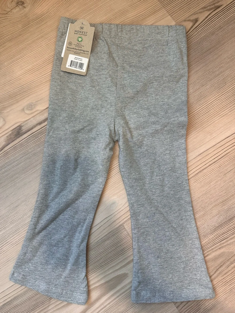 The Honest Company Heather Gray Kids Stretch Leggings